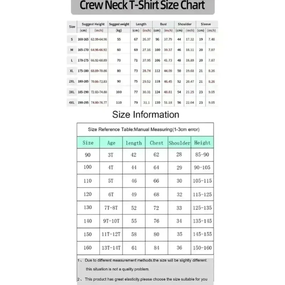 One Piece Men's Women's T-shirt Tony Tony Chopper Japan Anime Punk Tee Summer Spring Boy's Short Sleeves Parent-child Outfits