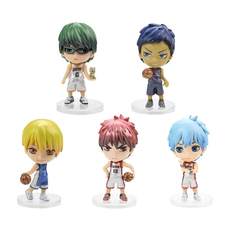 1 Buah Anime Kuroko’s Basketball Action Figures Kuroko Tetsuya Kagami Taiga Statue PVC Model Basketball Team Collection