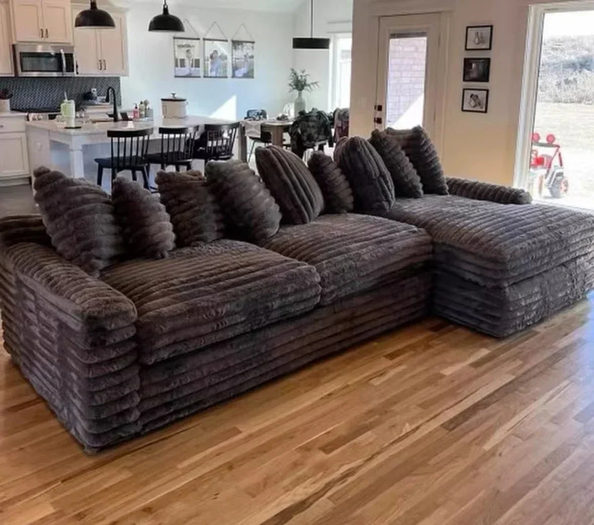 Design Filler Living Room Sofas European Beige Luxury Floor Compressed Sofas Puffs Recliner Modern Divani Soggiorno Furniture