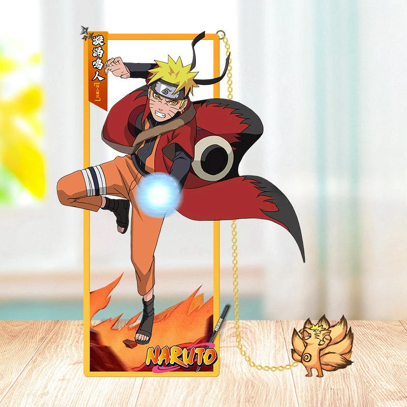 Naruto Anime Metal Bookmarks for Collectors Stylish Character Bookmark NEW