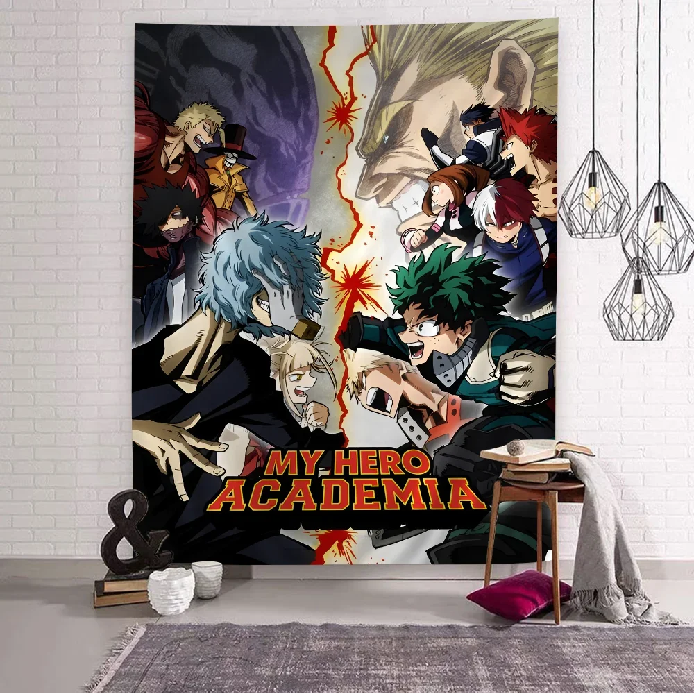 VIKAMA My Hero Academia Anime Tapestry Cute Decorative Wall Hanging Perfect For Living Rooms, Bedrooms, And Home Decor