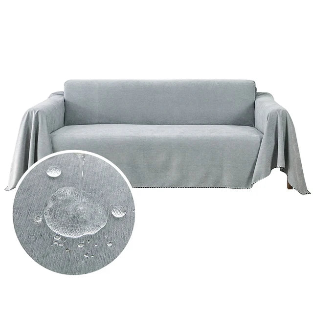 Waterproof Sofa Towel Solid Colour High Quality Sofa Cover Multifunctional Dustproof Durable Sofa Towel For Living Room Decor