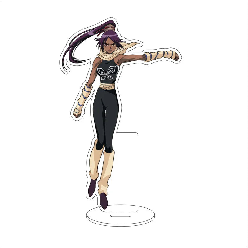 Anime BLEACH Acrylic Stand Ornaments Ogawa Michiru Kurosaki Isshin Kurosaki Yuzu Figure Stand Gifts