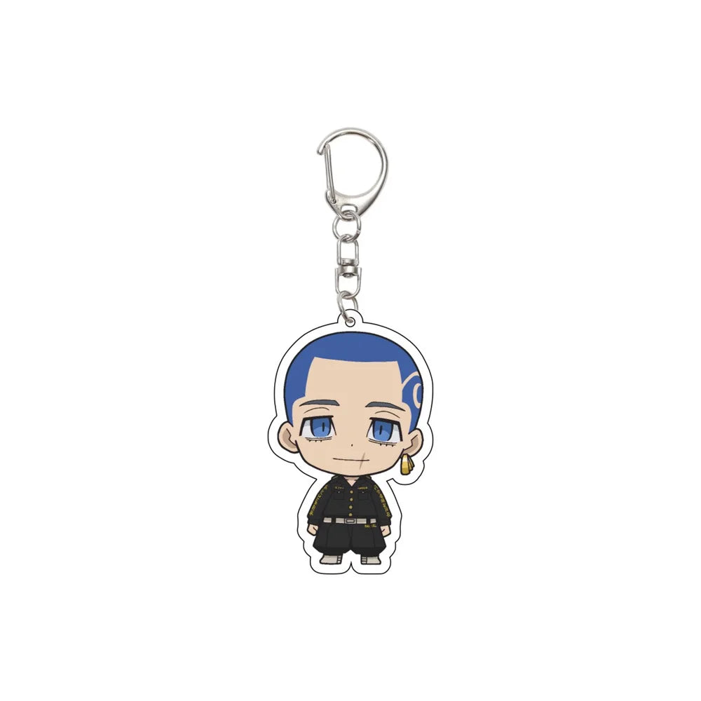 6CM  Anime Tokyo Revengers Acrylic Keychain Model Cosplay Characters Ornament Accessories Goods Collection Christmas Gifts