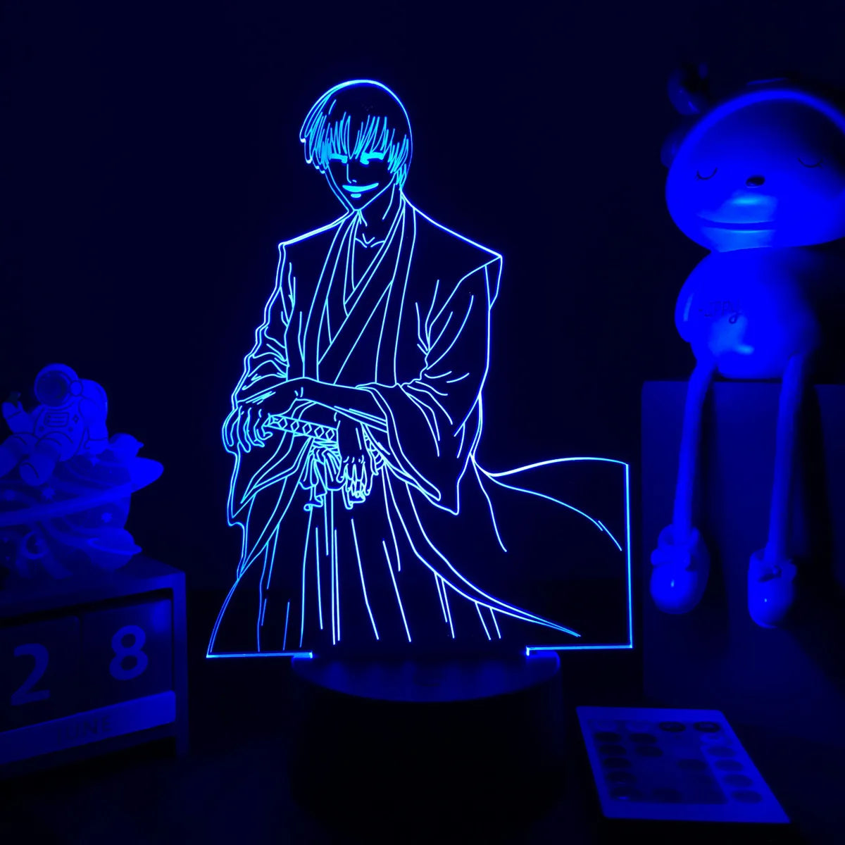 3D Anime Lamp Bleach Led Night Light for Kids Bedroom Decoration Bedside Lamp Gift for Children Study Room Decor Light 3d