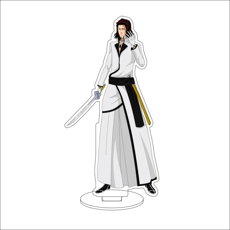Anime BLEACH Acrylic Stand Ornaments Ogawa Michiru Kurosaki Isshin Kurosaki Yuzu Figure Stand Gifts