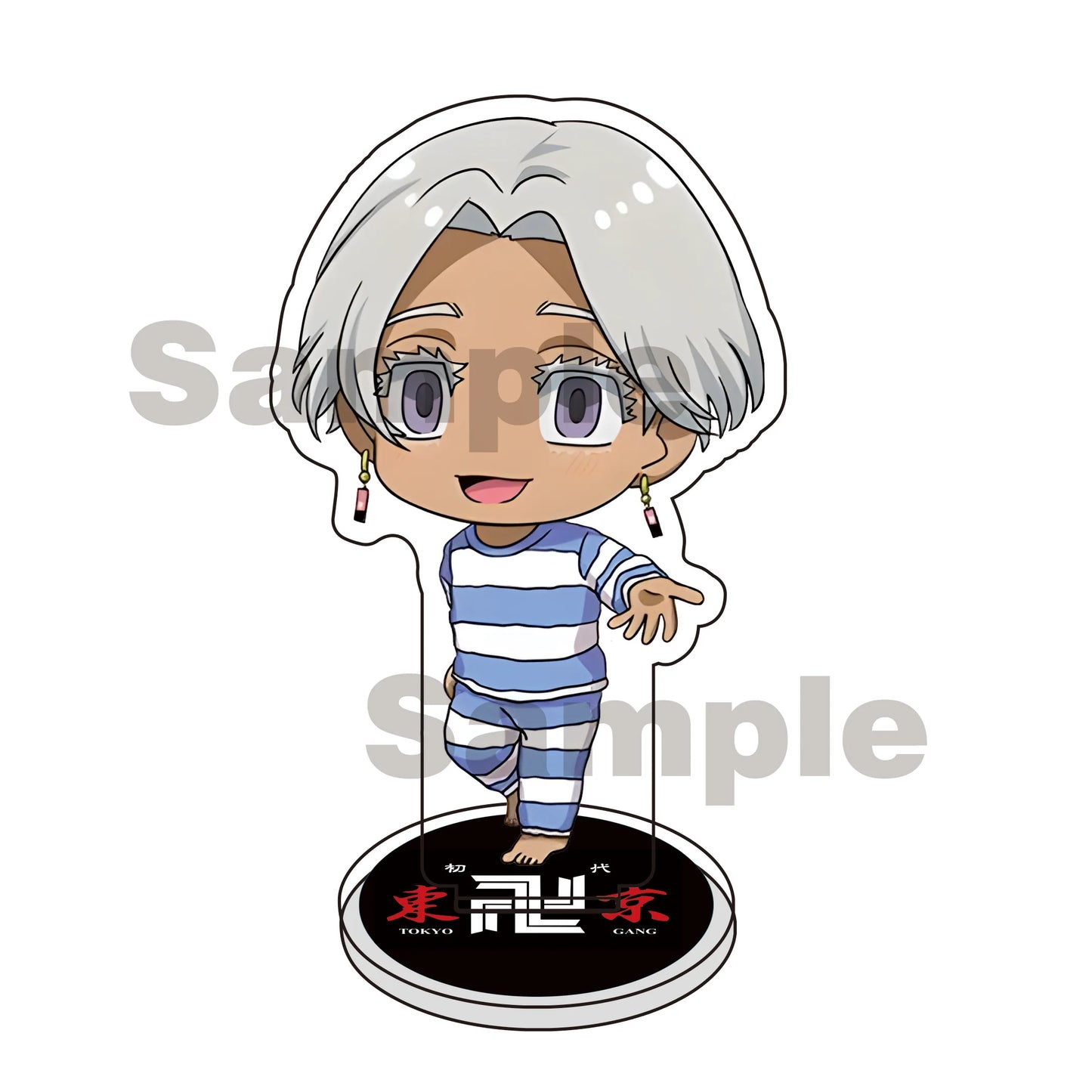 New Cute Hot Keychain Tokyo Revengers Anime Figure MIKEY Takashi Keisuke Draken Acrylic Stand Model Collection Decorative Orname