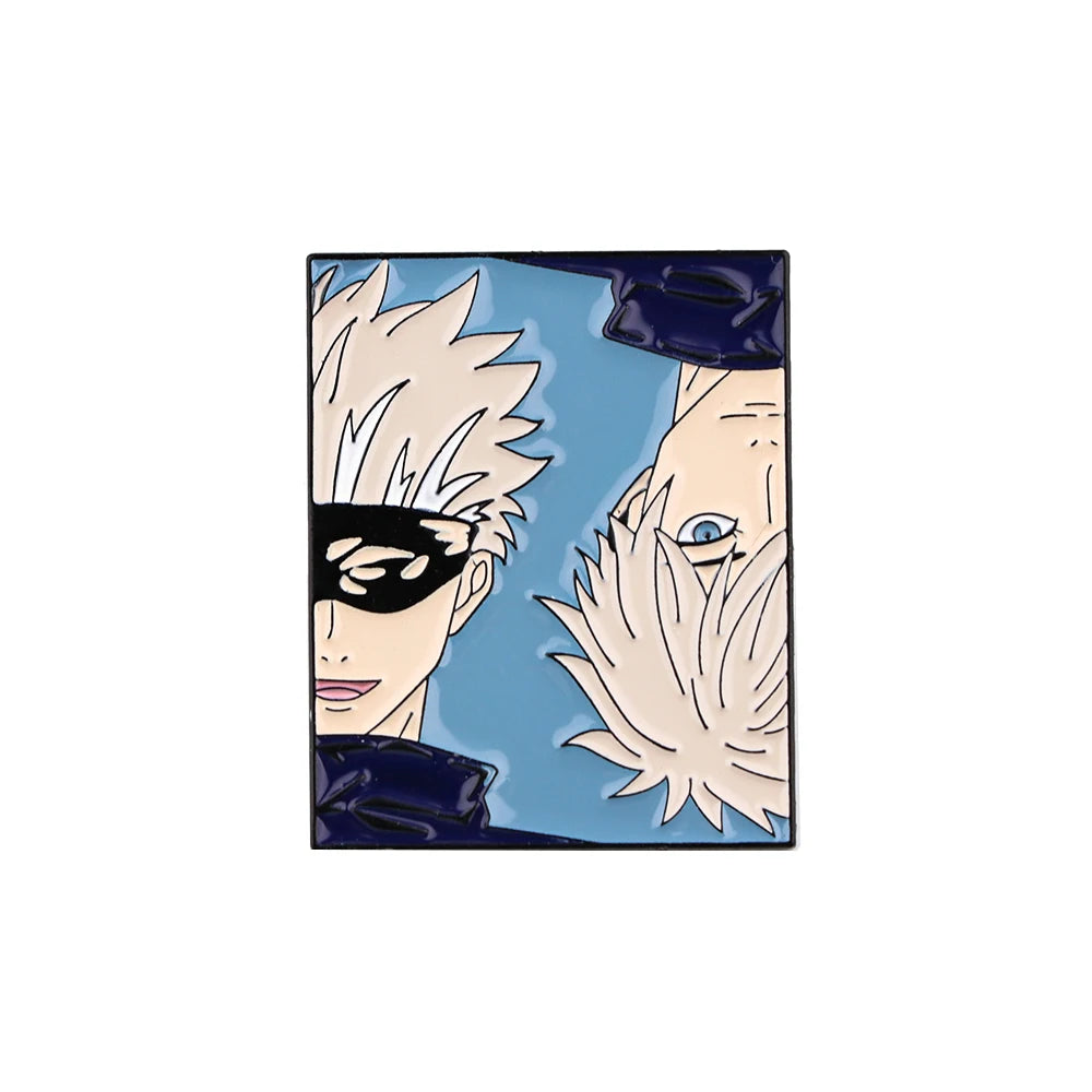 Popular Anime Cool Enamel Pin Cartoon Brooch Clothes Backpack Lapel Badges For Friends Fashion Jewelry COSPLAY Accessories Gifts