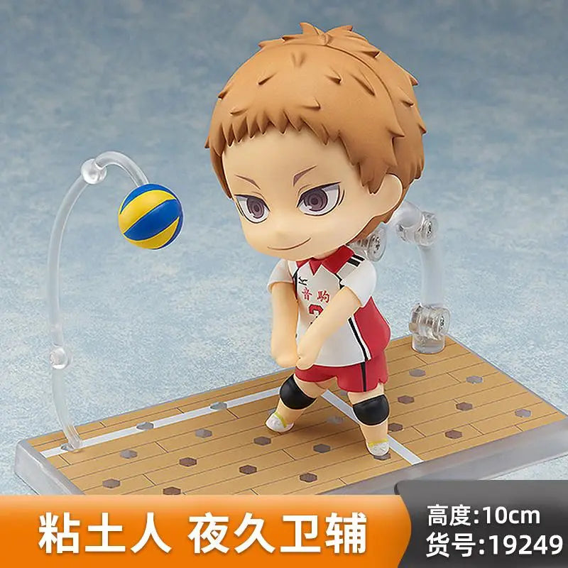 In Stock Original Bandai Gsc Nendoroid Haikyuu!! Shoyo Hinata Kageyama Tobio Kenma Kozume Q-Version Character Model