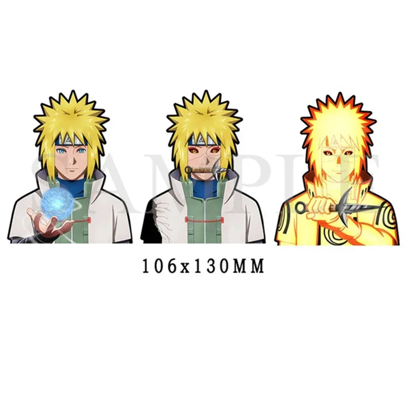 DRAGON BALL NARUTO Anime 3D Lenticular Sticker Goku, Vegeta Waterproof Decals for Car Refrigerator Skateboard Etc.kid's Gifts