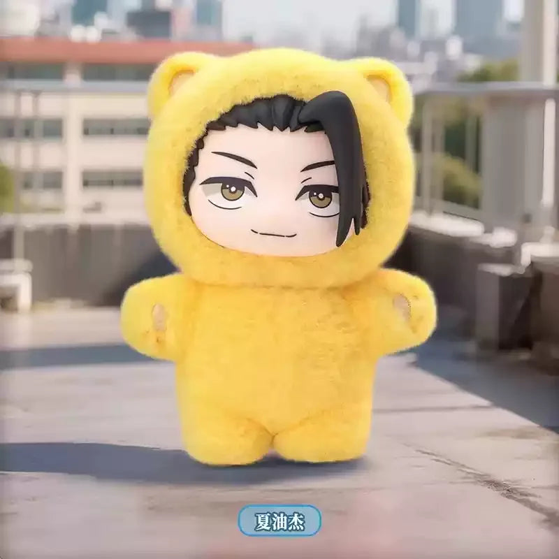 Authentic Eaki Jujutsu Kaisen Season 2 Cat Park Party Gojo Satoru Blind Box Plush Doll Pendant Model Collection Boy Girl Gift