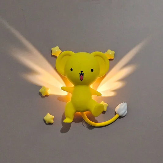 CERBERUS Night Light Cardcaptor Sakura Anime Peripherals Cute Cartoon Originality Modelling Rechargeable Atmosphere Lights Gifts