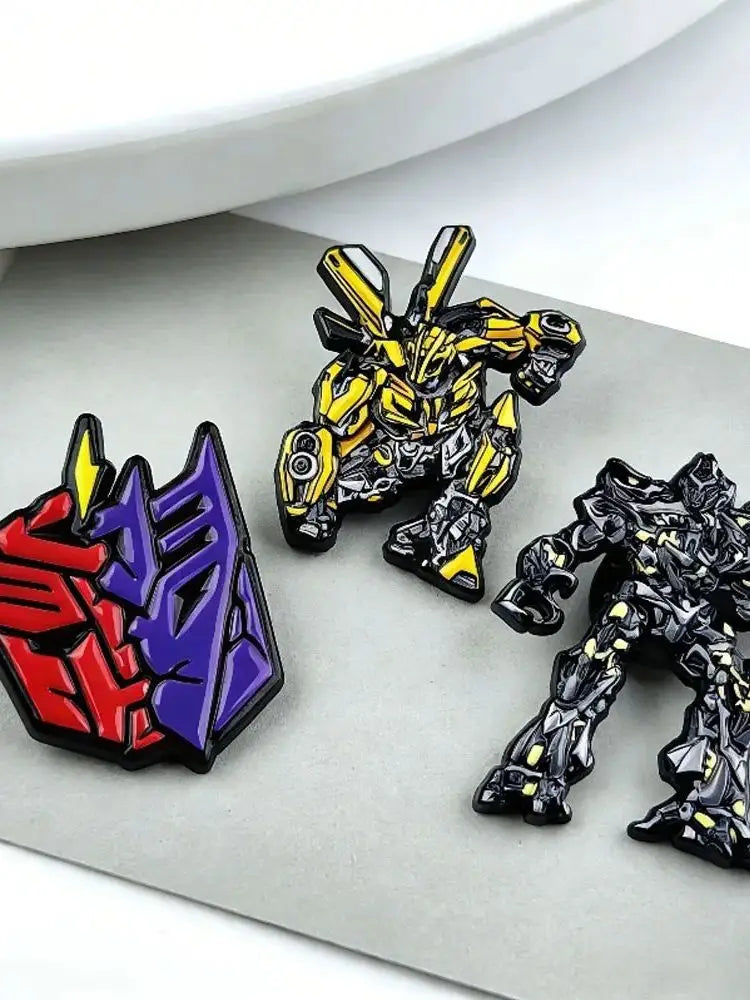 Anime Character Enamel Brooch Pin – Gift Set