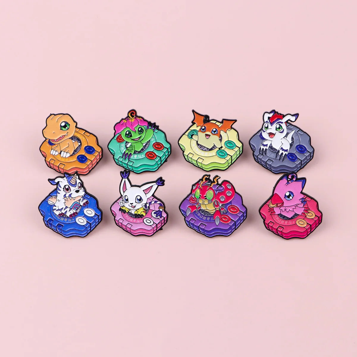 Cartoon Monster Enamel Pins Anime Elf Brooches Badge on Backpack Lapel Pins Costume Accessories Jewelry Fans Gifts