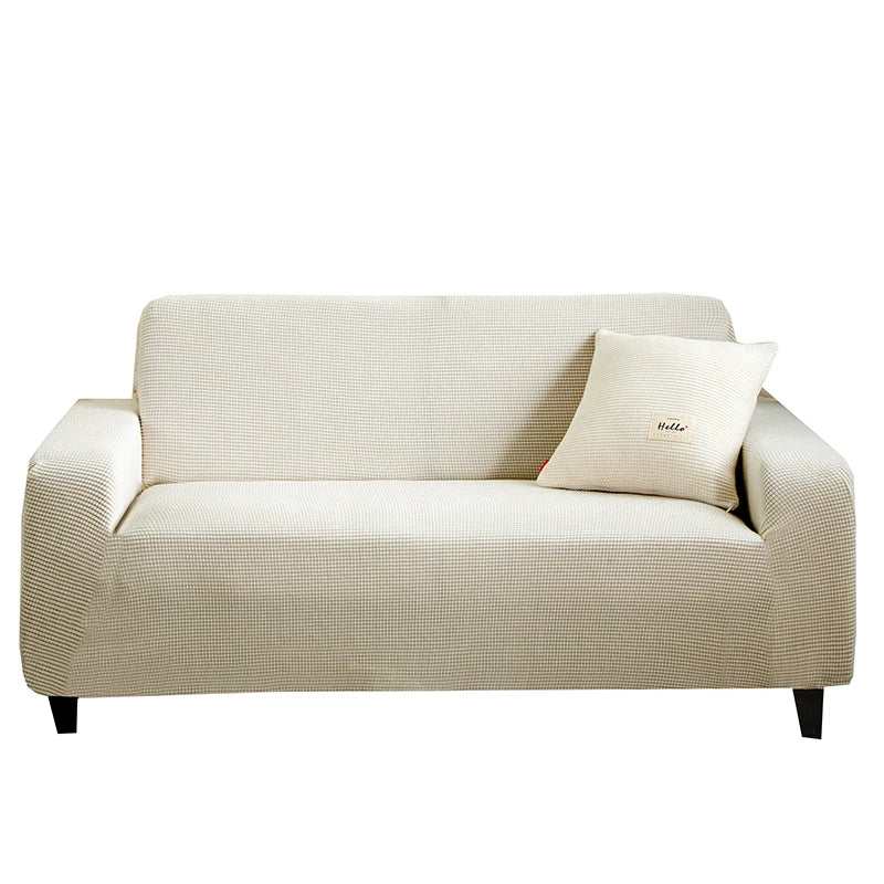 Sofa Cover Elastic For Living Room Home Jacquard Stretch  Slipcovers  Corner Couch Covers 1/2/3/4 Seater L Shape Free Shopping