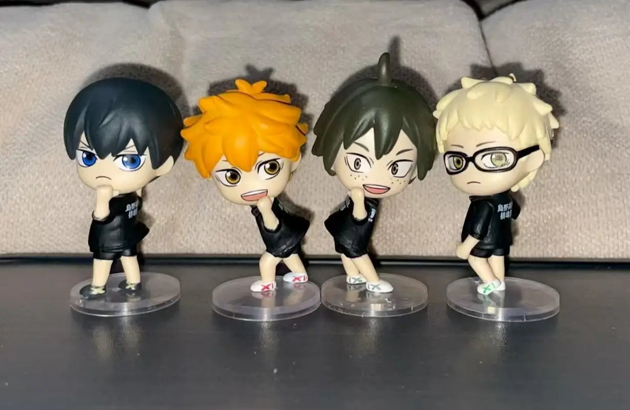 In-Stock Japanese Version Of Volleyball Boys Greeting With A Turn Hinata And Kageyama Looking Back Displaying Team