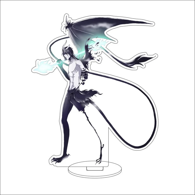 Anime BLEACH Acrylic Stand Ornaments Ogawa Michiru Kurosaki Isshin Kurosaki Yuzu Figure Stand Gifts