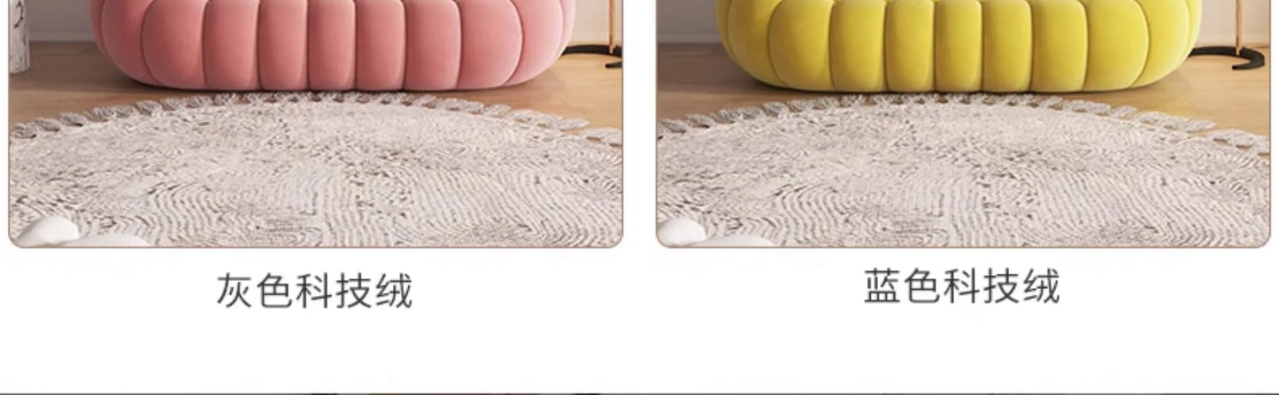 Cloud Sofa Plush Pumpkin Sofa Combination Soft Comfortable Modern Living Room Sofa Suite Apartment Home Furniture Accessories