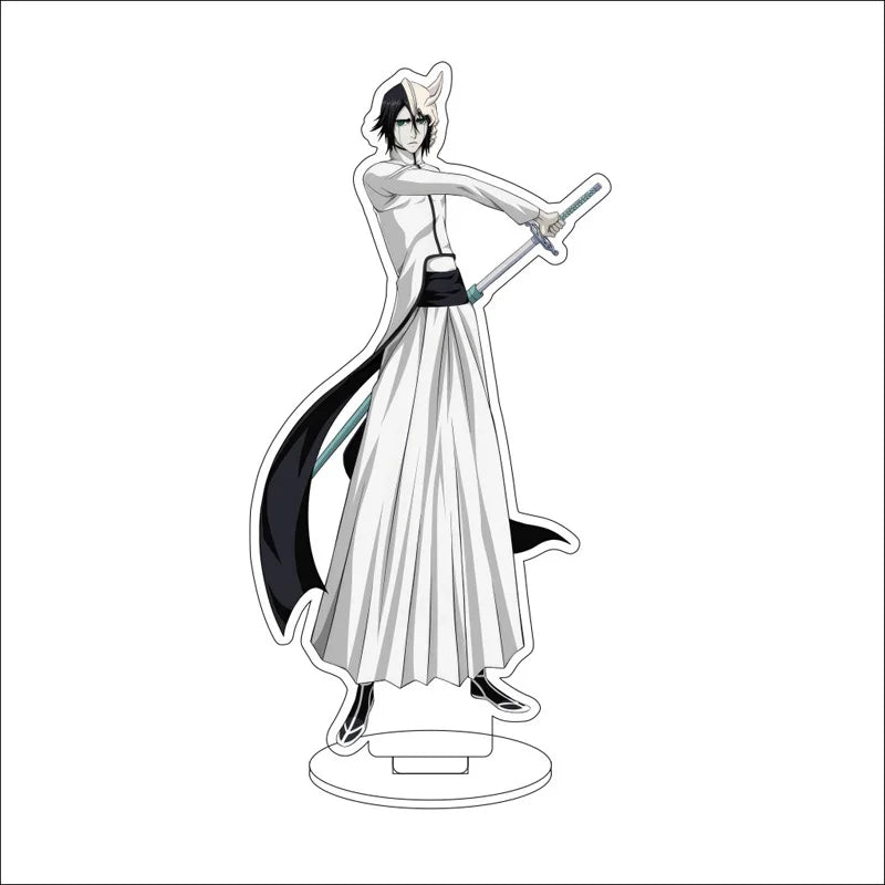 Anime BLEACH Acrylic Stand Ornaments Ogawa Michiru Kurosaki Isshin Kurosaki Yuzu Figure Stand Gifts