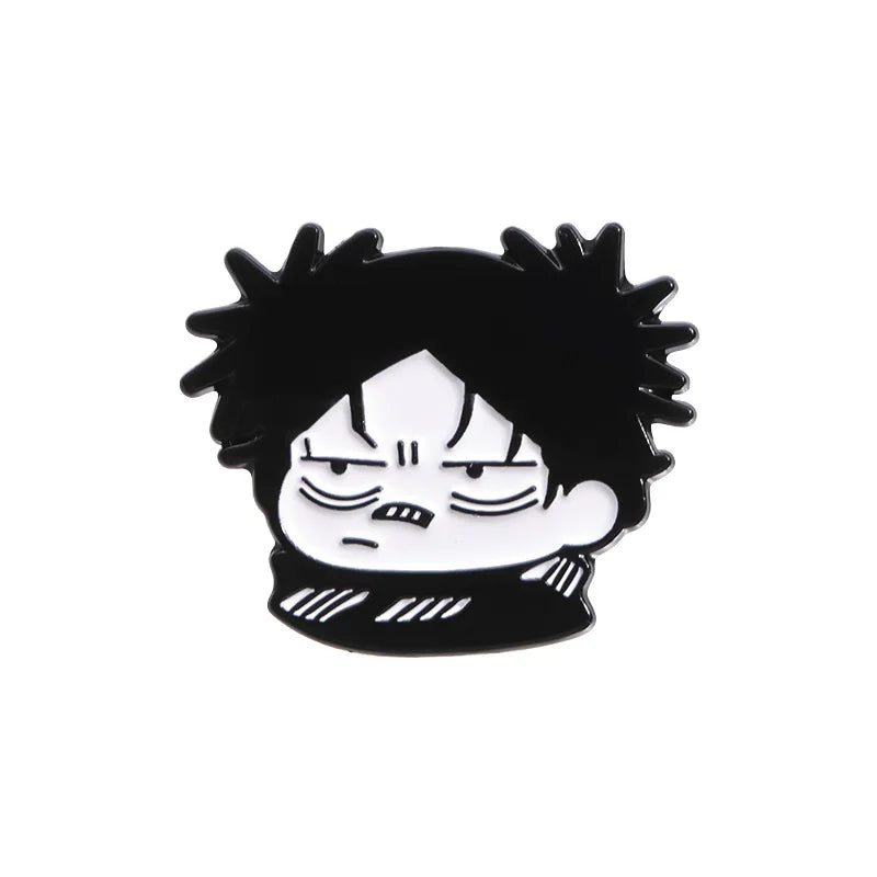 Cartoon Anime Enamel Pins Cute Animated Characters Metal Brooch Clothes Backpack Badge Men Women Jewelry Gift Custom Accessorie