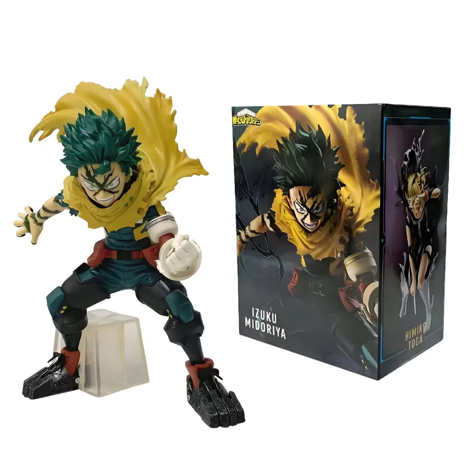 Anime My Hero Academia Figure Midoriya Izuku Bakugou Katsuki Ochaco Uraraka Action Model Pvc Desktop Statue Collection Toys Gift