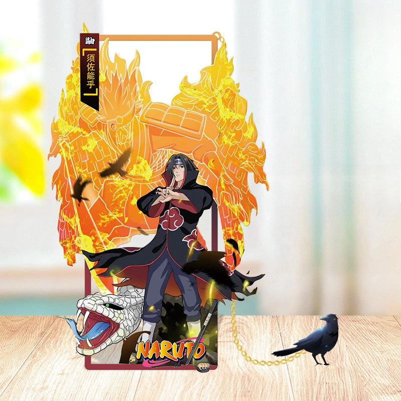 Naruto Anime Metal Bookmarks for Collectors Stylish Character Bookmark NEW