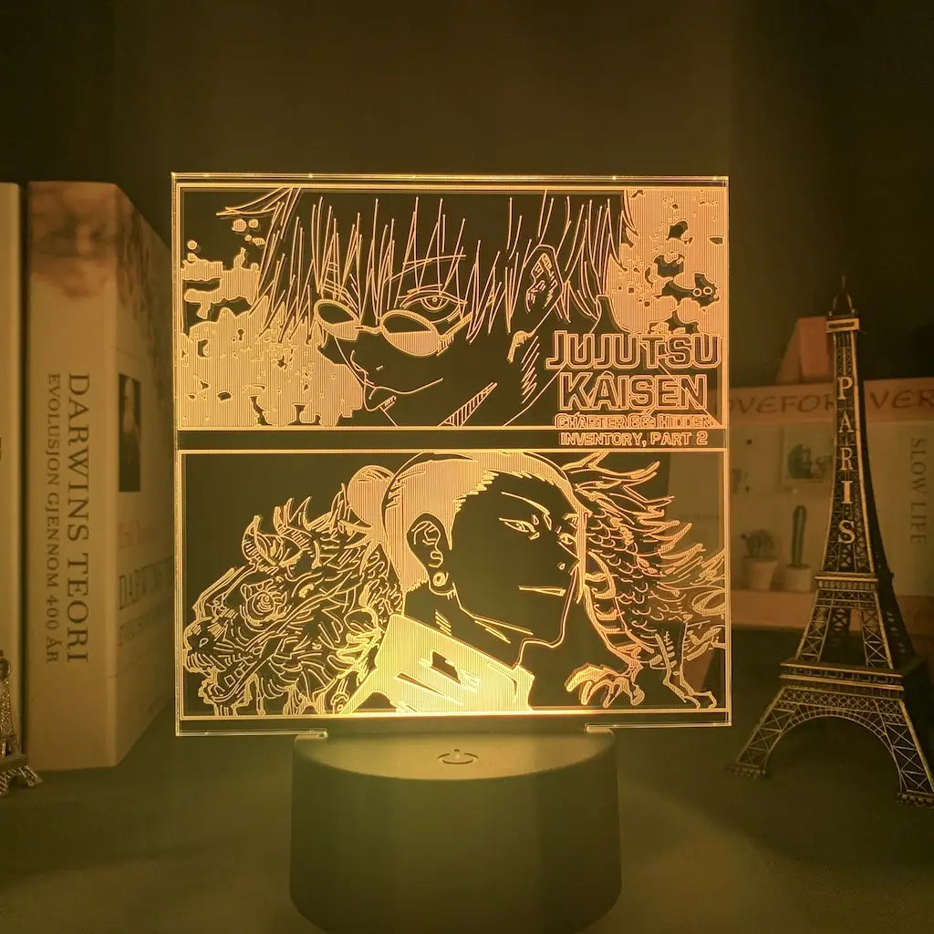 Jujutsu Kaisen Satoru Gojo LED Night Light – Acrylic Lamp