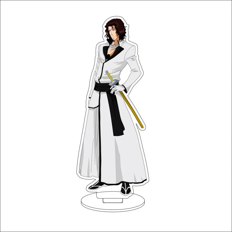 Anime BLEACH Acrylic Stand Ornaments Ogawa Michiru Kurosaki Isshin Kurosaki Yuzu Figure Stand Gifts