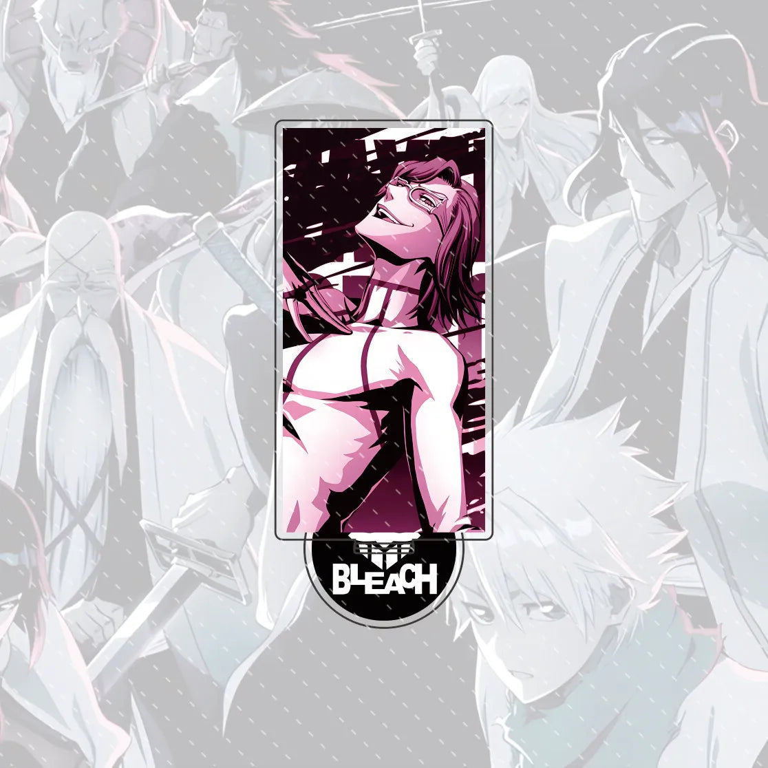 Anime BLEACH 15cm acrylic stand figure Orihime Kurosaki Ichigo standing model desktop decoration gift