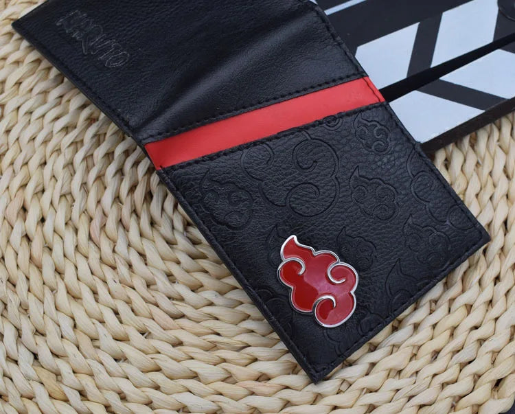 Naruto Anime Foldable Wallet Women Men Children Bank ID Card Holder Card Clip Bag Cartoons Cosplay Clutch Wallets Birthday Gifts