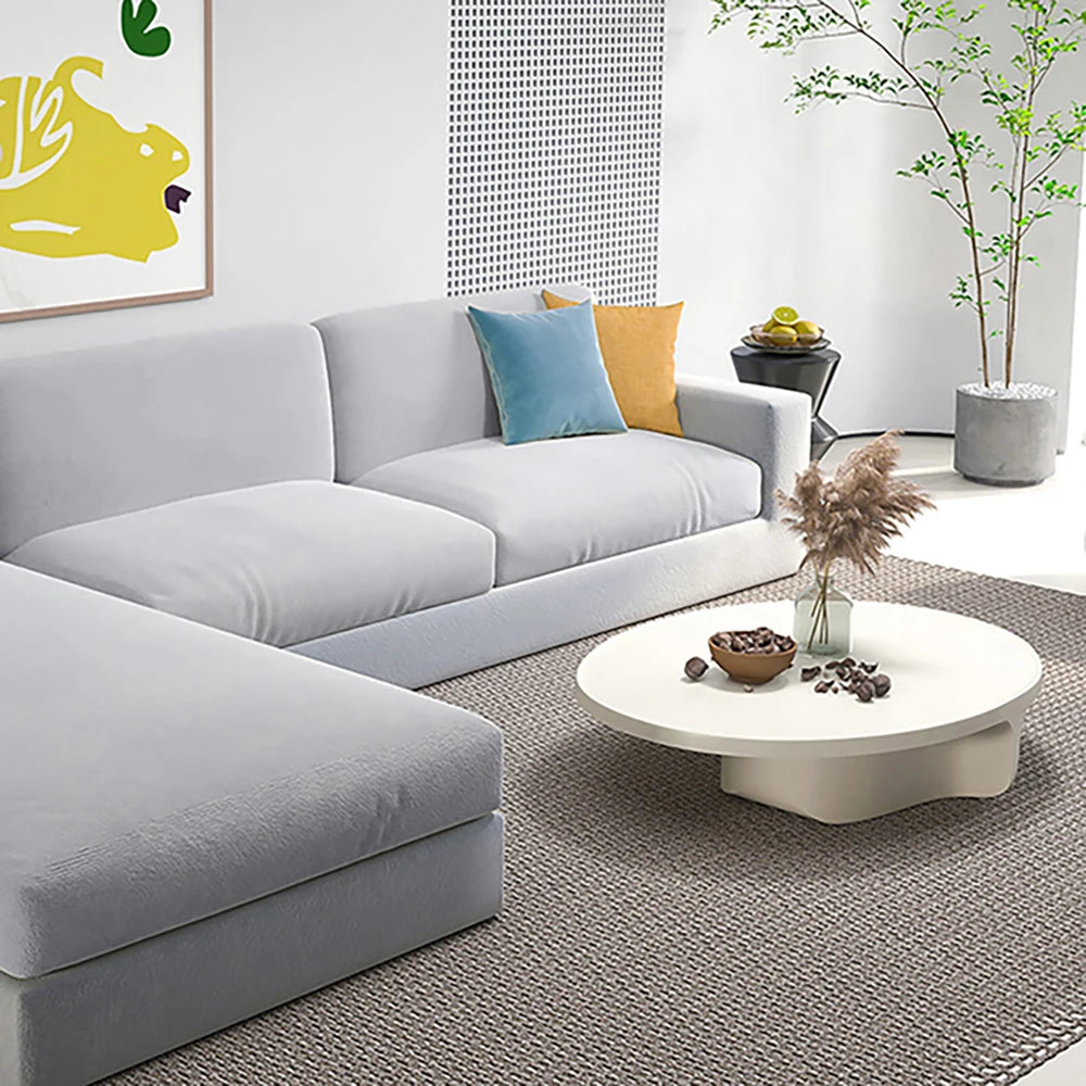 Super Soft Velvet Sofa Seat Cushion Cover Plain Color Stretch Thicken Sofa Cover Sectional Couch L Shape Corner Armchair Covers
