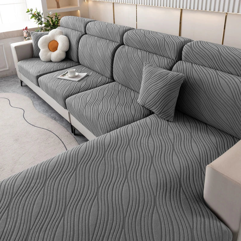 new string plush Sofa Cover Elastic Sofa Cushion Cover for Living Room Furniture Protector For Pets Removable Sofa Seat Cover