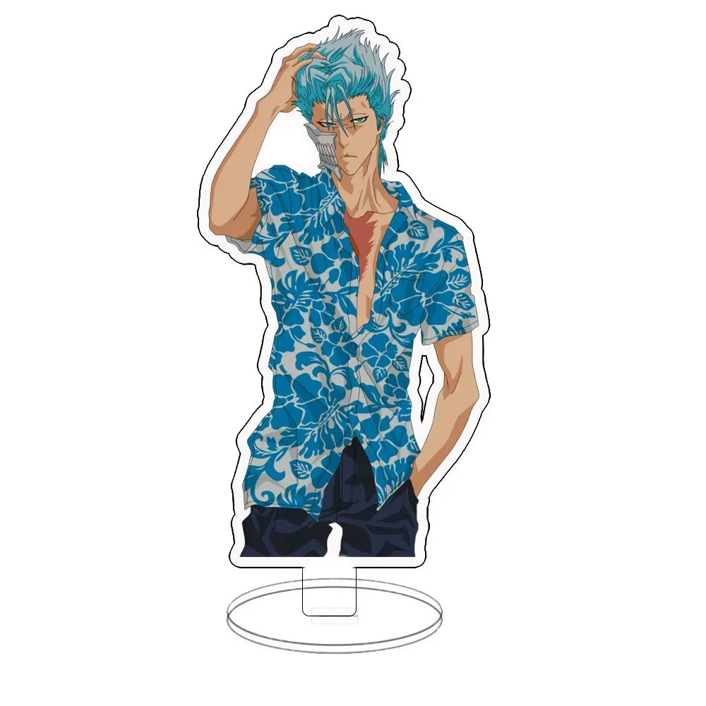 BLEACH Character Standing Sign Anime Figure Kurosaki Ichigo Double-Sided Acrylic Stands Model Desk Decor Props Gift Hot Sale