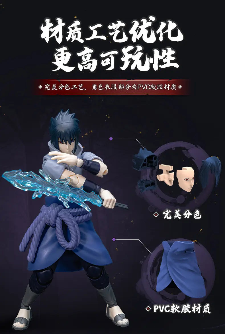Naruto Uchiha Madara Figure – Assembled PVC Model