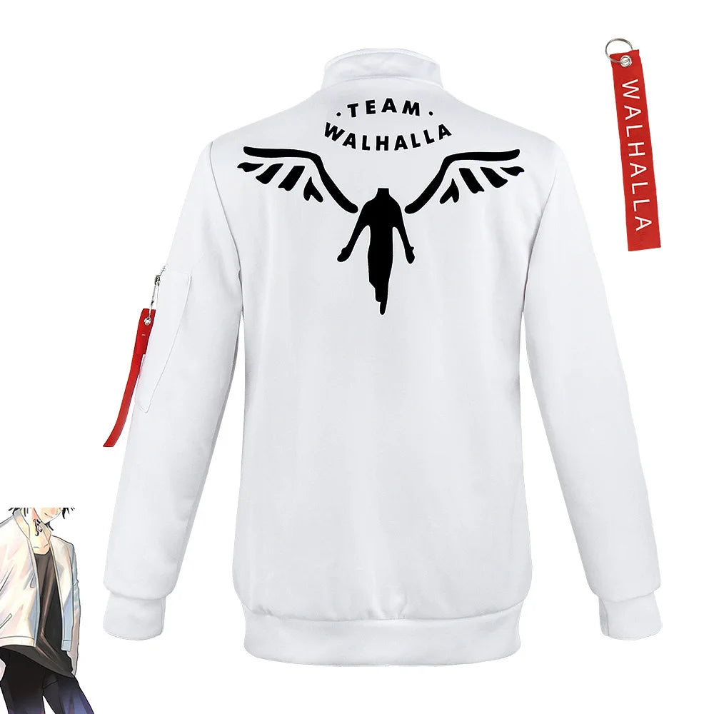 Game Kazutora Hanemiya Cosplay Tokyo Revengers Cosplay Costumes Coat Jacket Pants Valhalla Uniform Halloween Costume Adult