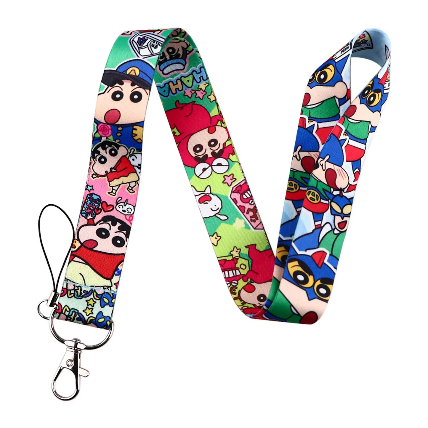 Anime Series Lanyard Neck Strap for Key ID Card Cell Phone Straps Badge Holder DIY Hanging Rope Keyrings Accessories Gifts