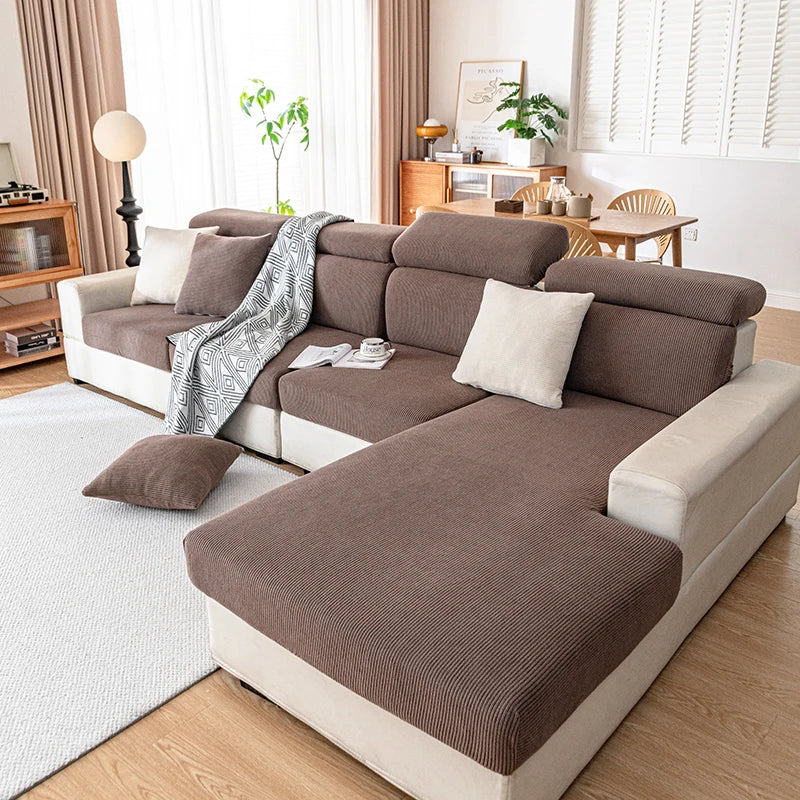 new string plush Sofa Cover Elastic Sofa Cushion Cover for Living Room Furniture Protector For Pets Removable Sofa Seat Cover