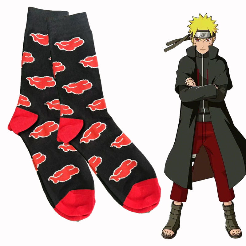Naruto Naruto Knitted Crew Socks – Unisex Cartoon Gift