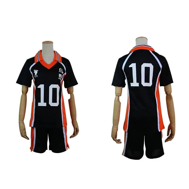 Anime Haikyuu Karasuno Sportswear Cosplay Costumes Nekoma High School Volleyball Club Shoyo Hinata Team Uniform Shirt
