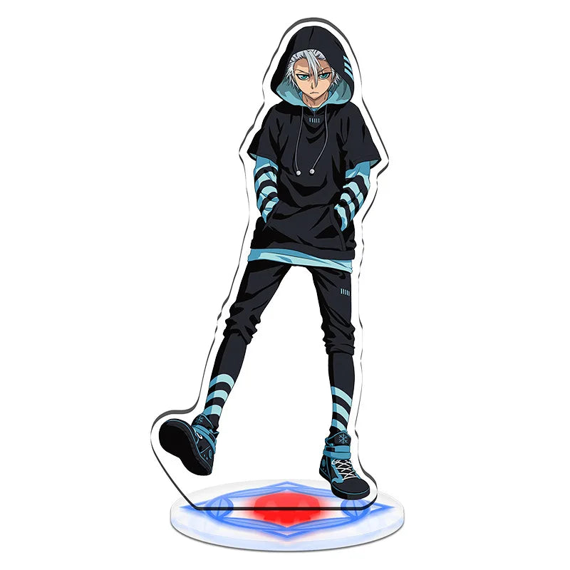 15cm hot Anime BLEACH Acrylic Stand Model Cosplay Characters Ornament Accessories Goods Collection Gifts 18pcs