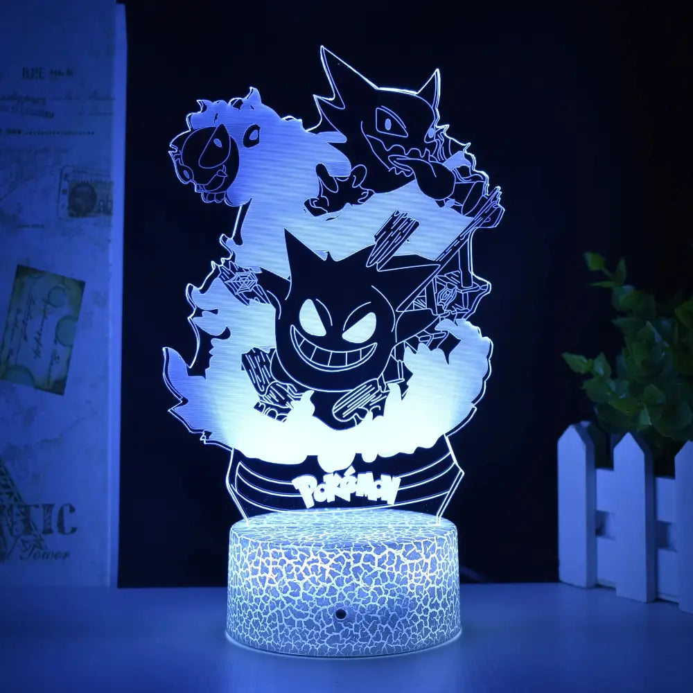 Pokemon Pikachu 3D LED Lamp – Anime Night Light