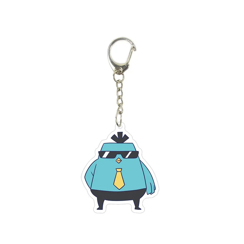 Anime Killer Seven Scissor Seven Acrylic Keychain Killer Seven Pendant Girl Boy Cartoon Cute Cool Keyring Jewelry Fan Collection
