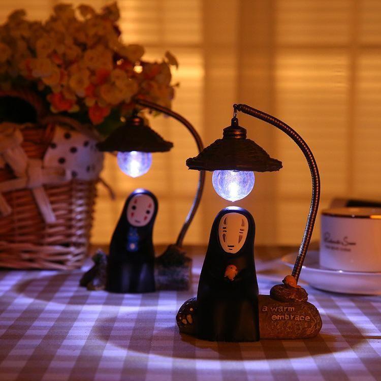Totoro No-Face LED Desk Lamp – Eye-Protection Night Light