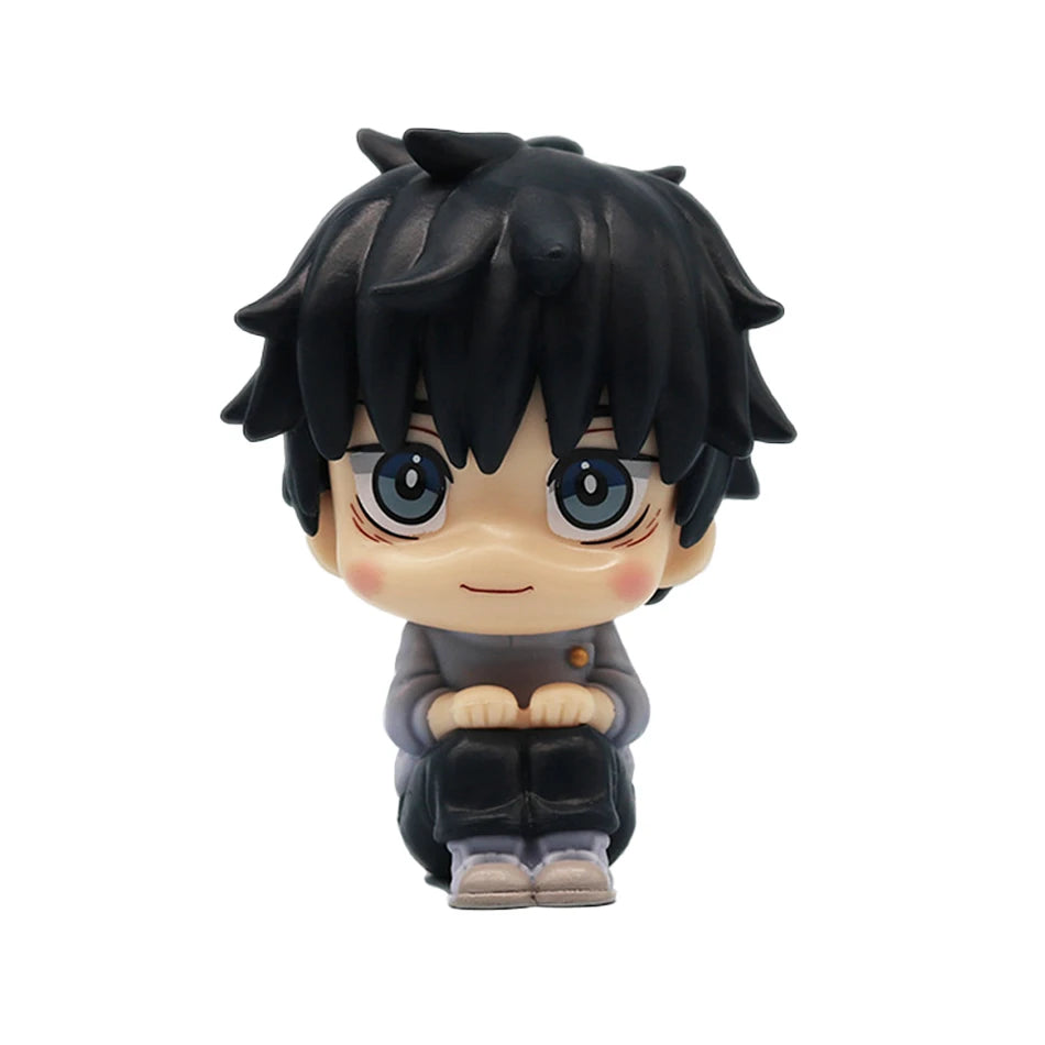 10cm Jujutsu Kaisen Mini Figures Satoru Gojo Figure Action Geto Suguru Figurine Q Version Anime Model PVC Collection Toys Statue