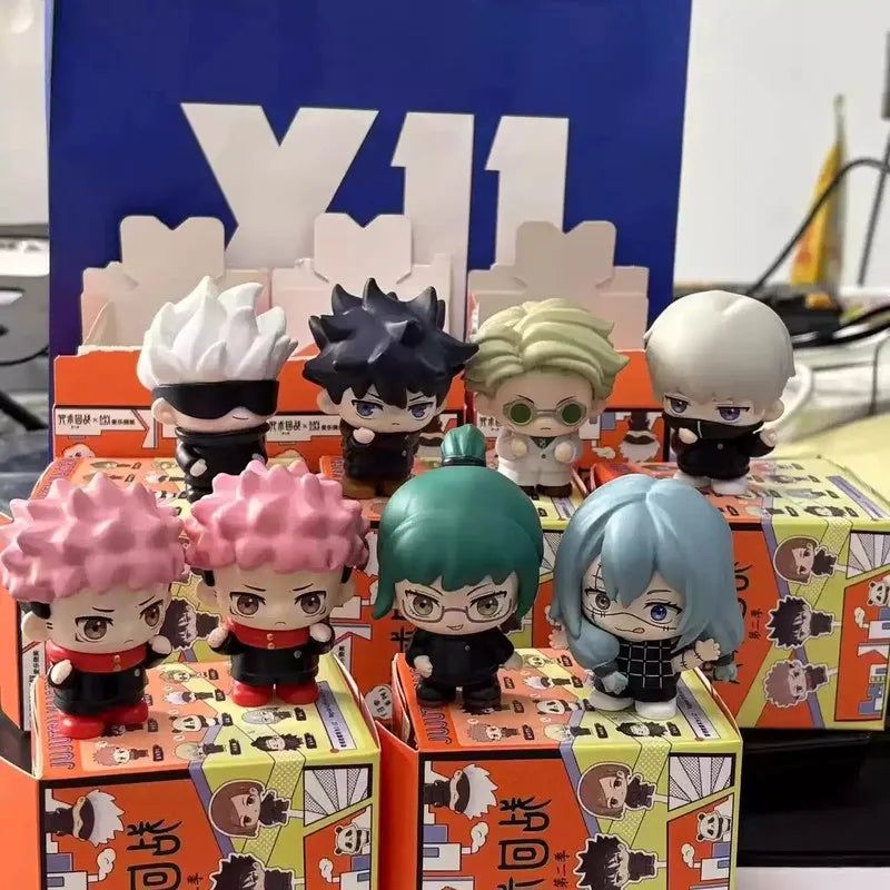 In Stock Genuine Jujutsu Kaisen Season 2 Daily Series Blind Box anime character Gojo Satoru Geto Suguru Cute Doll Toys Gifts
