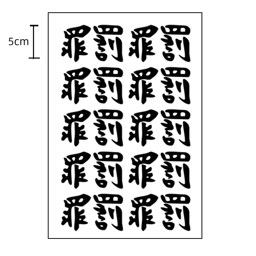 Brdwn Tokyo Revengers Hanemiya Kazutora Ken Ryuguji Unisaki Kota Manjiro Sano Cosplay Tattoo Stickers
