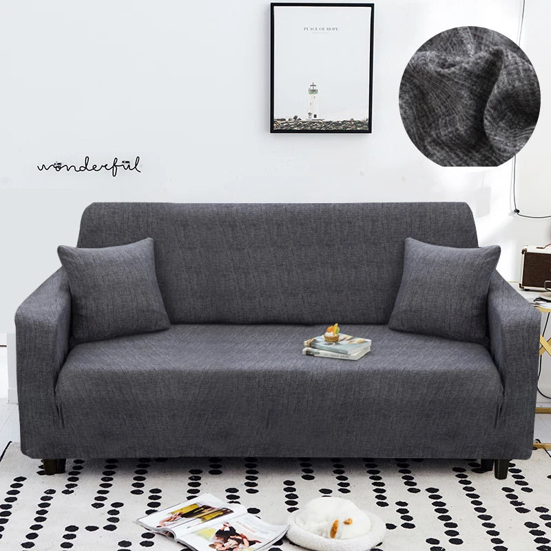 Christmas decoration Sofa Cover Stretch Modern Chair Couch Cover Sofa Covers for Living Room Furniture Protector 1/2/3/4 Seater