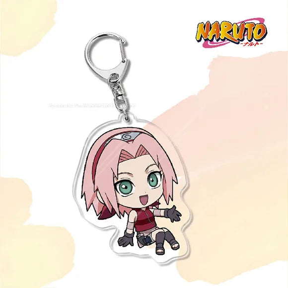 Creative NARUTO Cosplay Accessory Acrylic Keychain Pendant