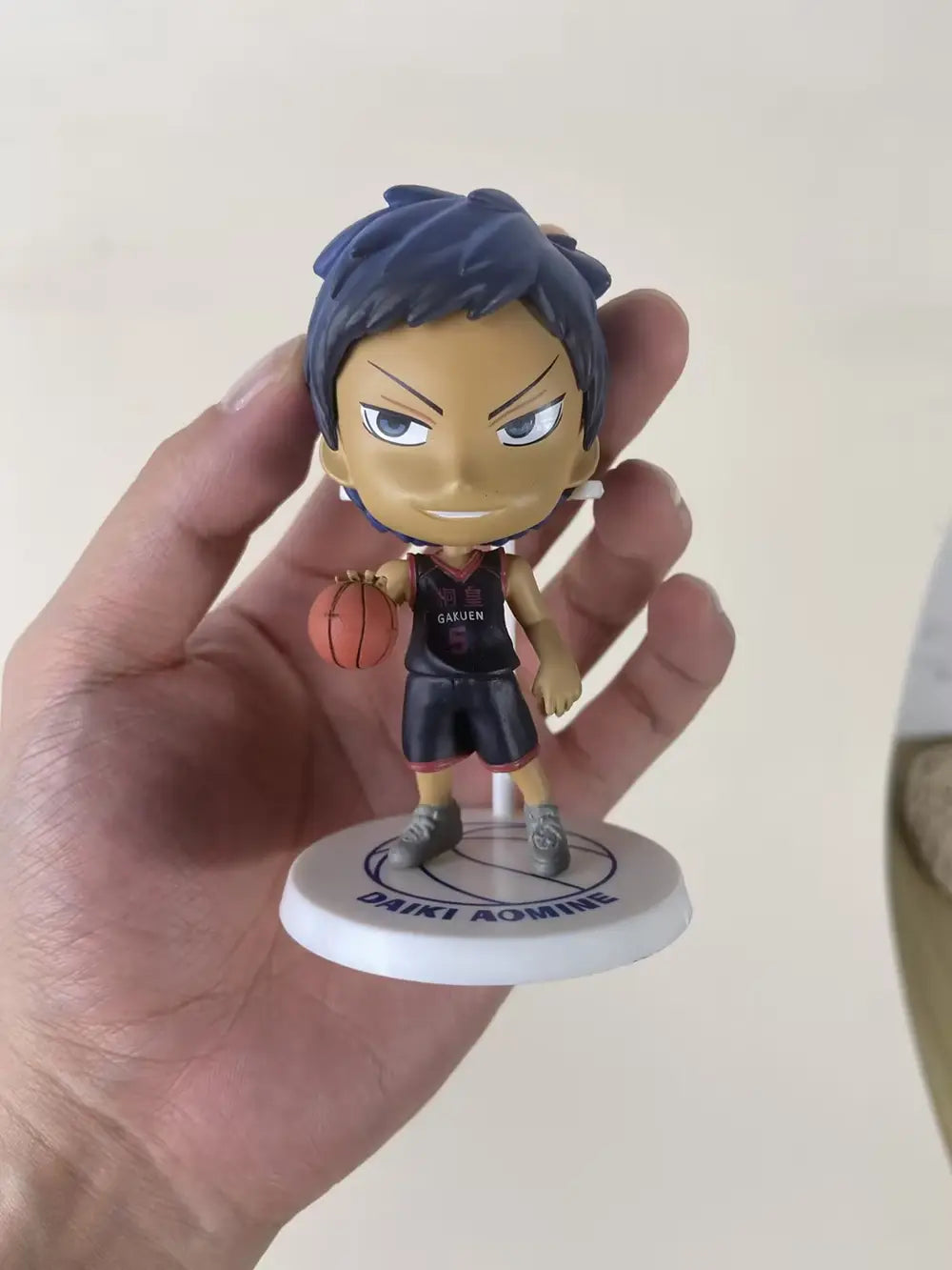 10cm Anime Kuroko’s Basketball Kuroko no Basket Q Version Japanese Dolls PVC Action Figure Toys Children Birthday Gifts