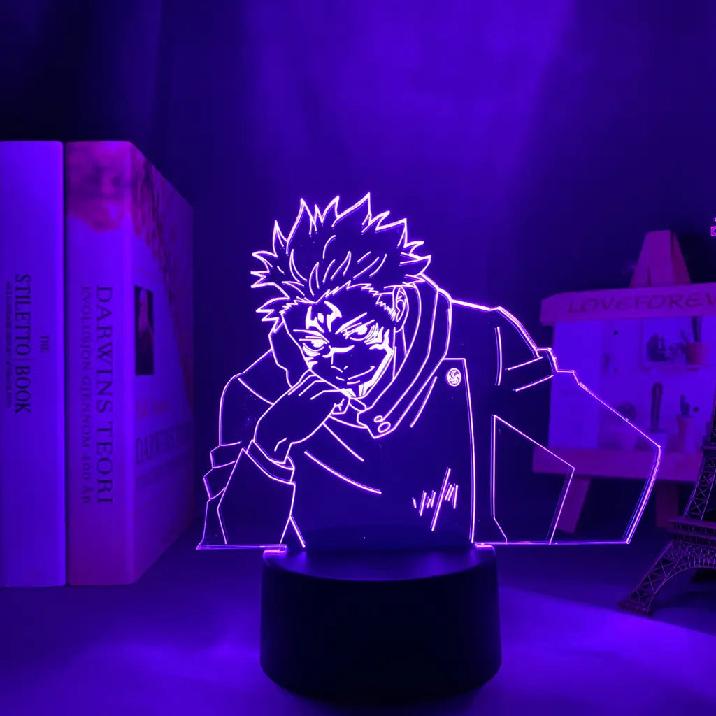 Jujutsu Kaisen Satoru Gojo LED Night Light – Acrylic Lamp